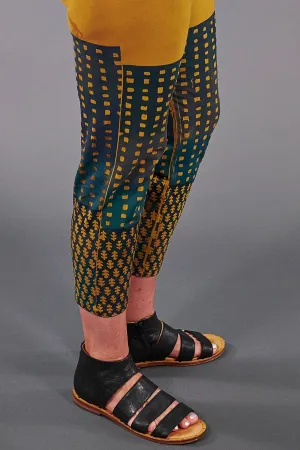 3167 Crop Legging Antique Brass-P