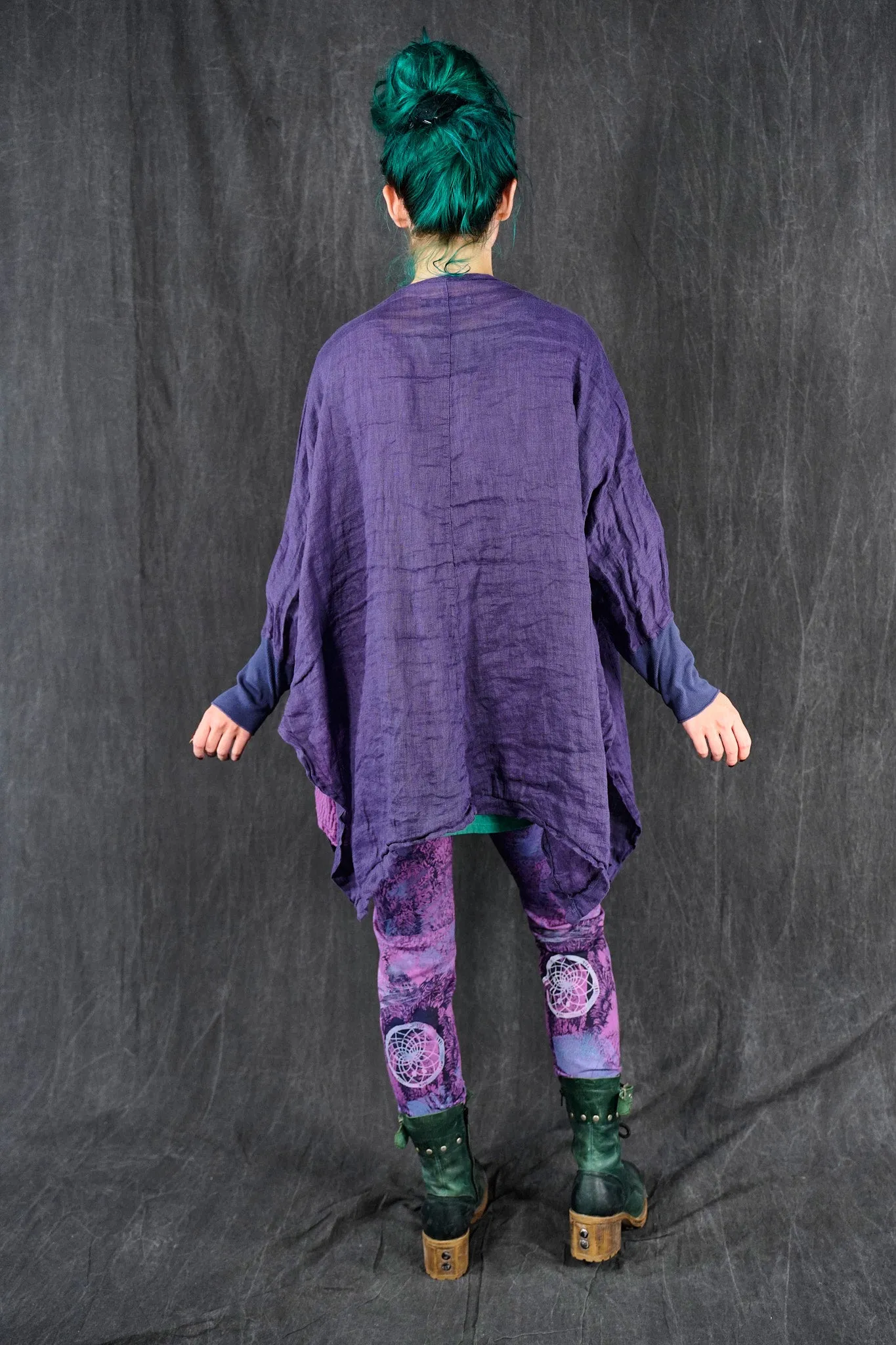 3167 Crop Legging Wild Orchid-P