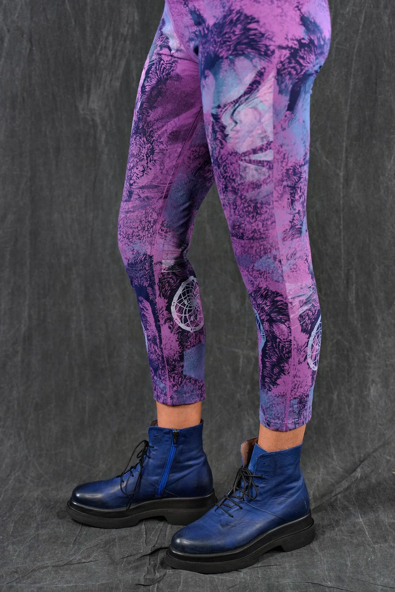 3167 Crop Legging Wild Orchid-P