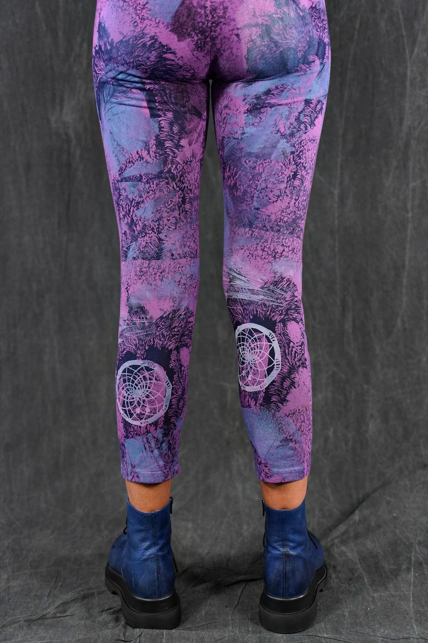 3167 Crop Legging Wild Orchid-P