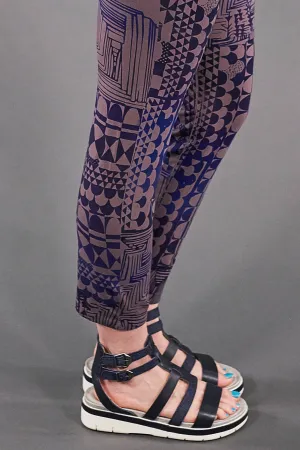 3167 Cropped Legging Flint-P