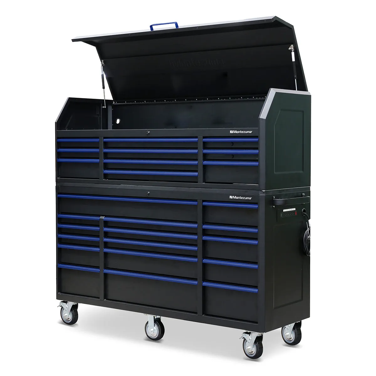 72 x 20 in. 16-Drawer Tool Cabinet