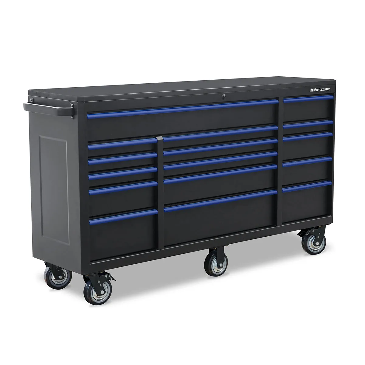 72 x 20 in. 16-Drawer Tool Cabinet