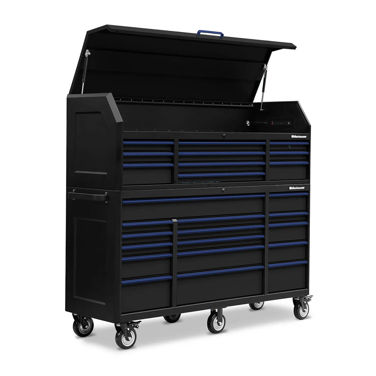 72 x 24 in. 16-Drawer Tool Cabinet