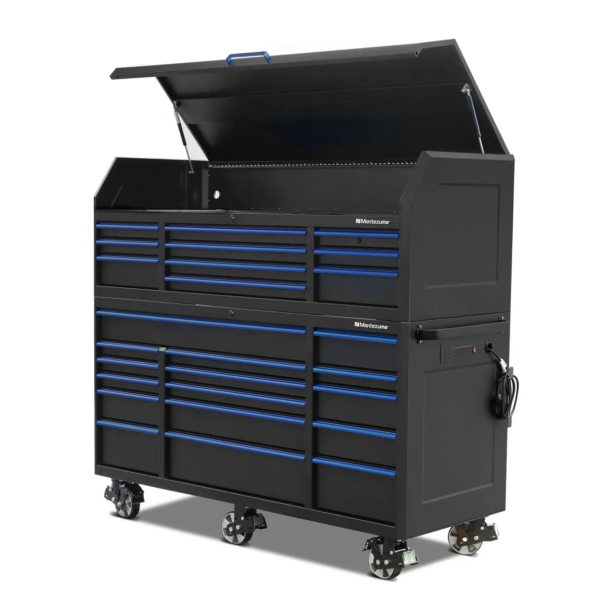 72 x 30 in. 16-Drawer Tool Cabinet