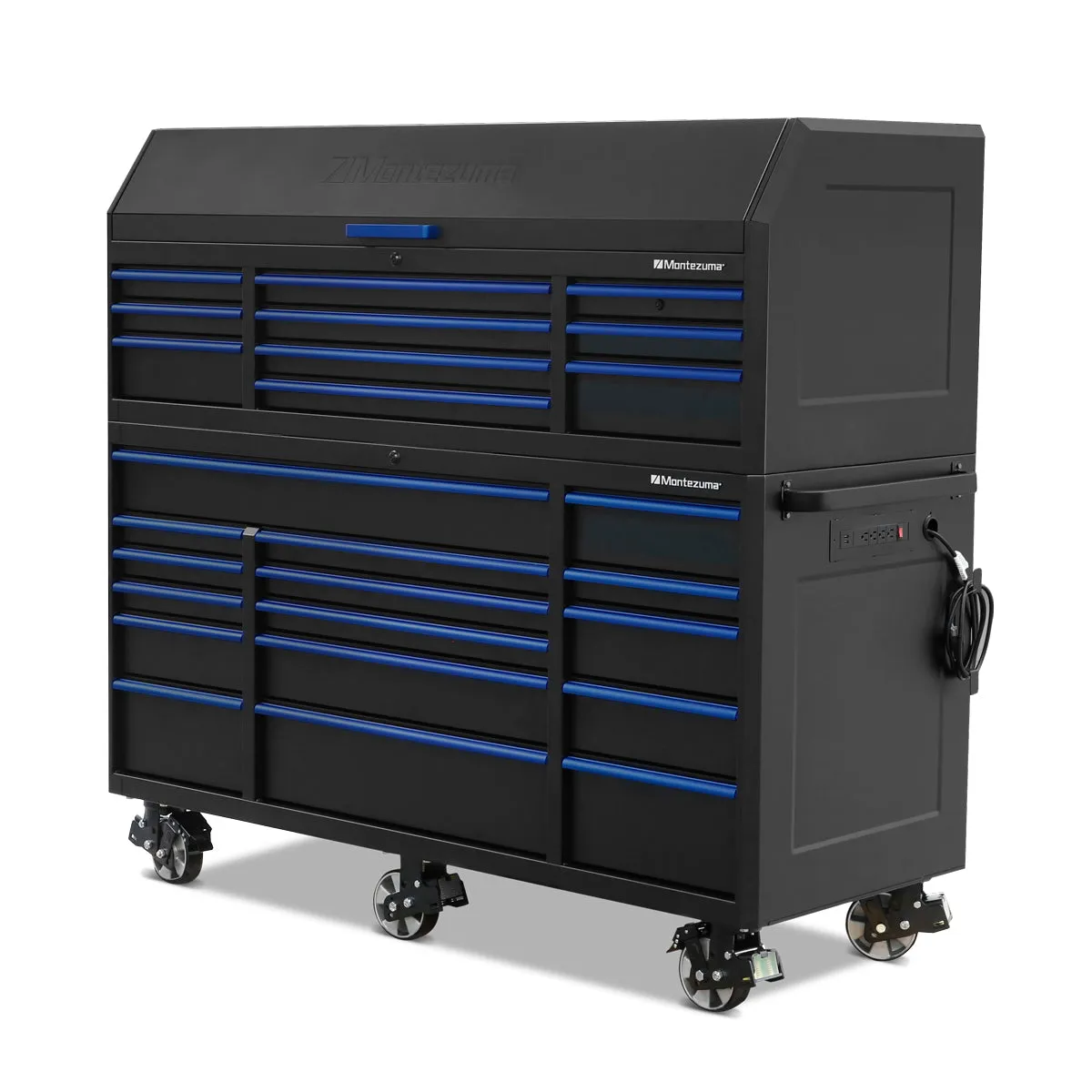 72 x 30 in. 16-Drawer Tool Cabinet