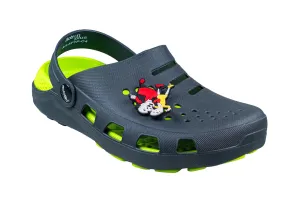 Action Children Grey / P. Green Sandal Eva