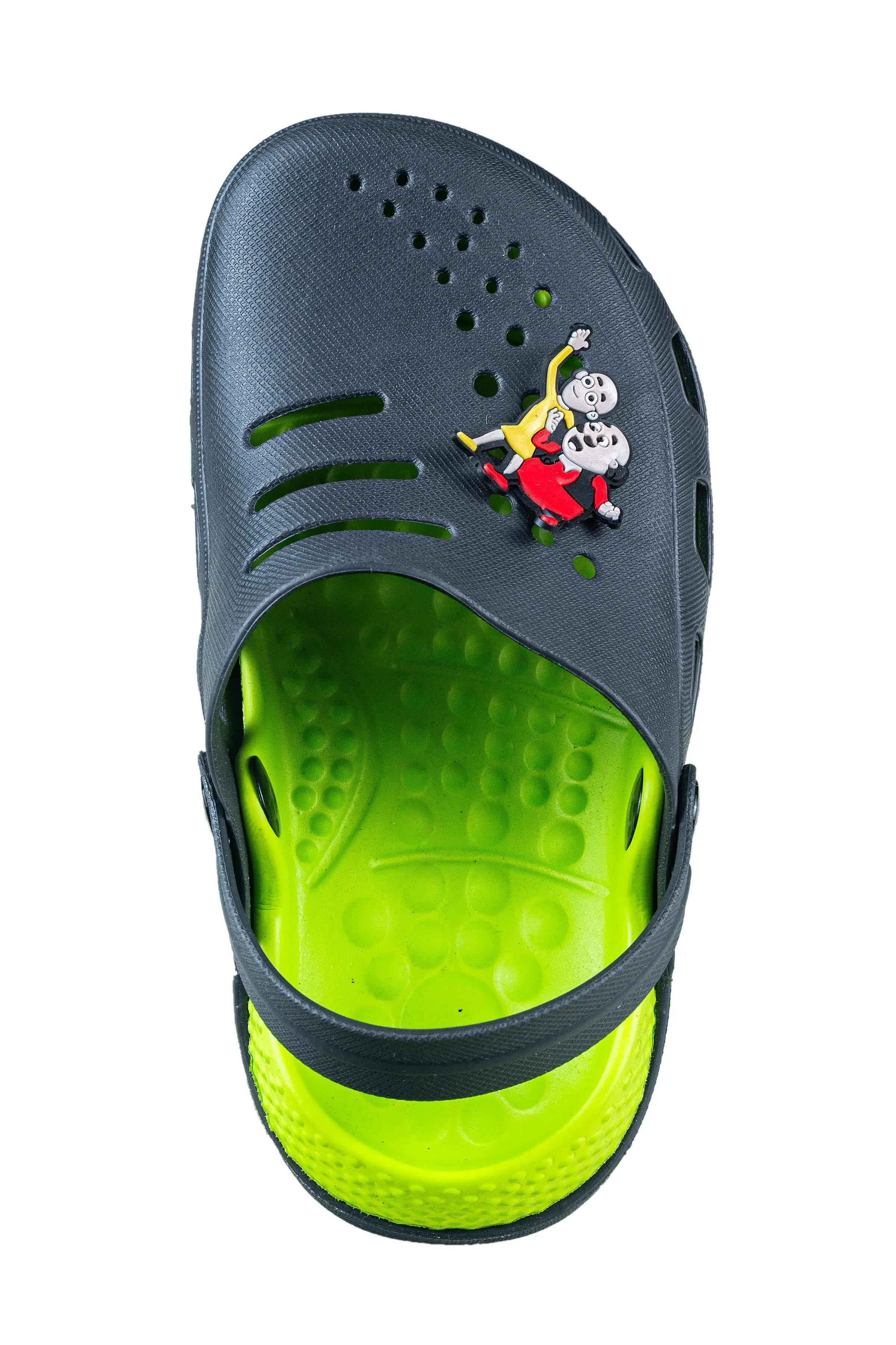 Action Children Grey / P. Green Sandal Eva