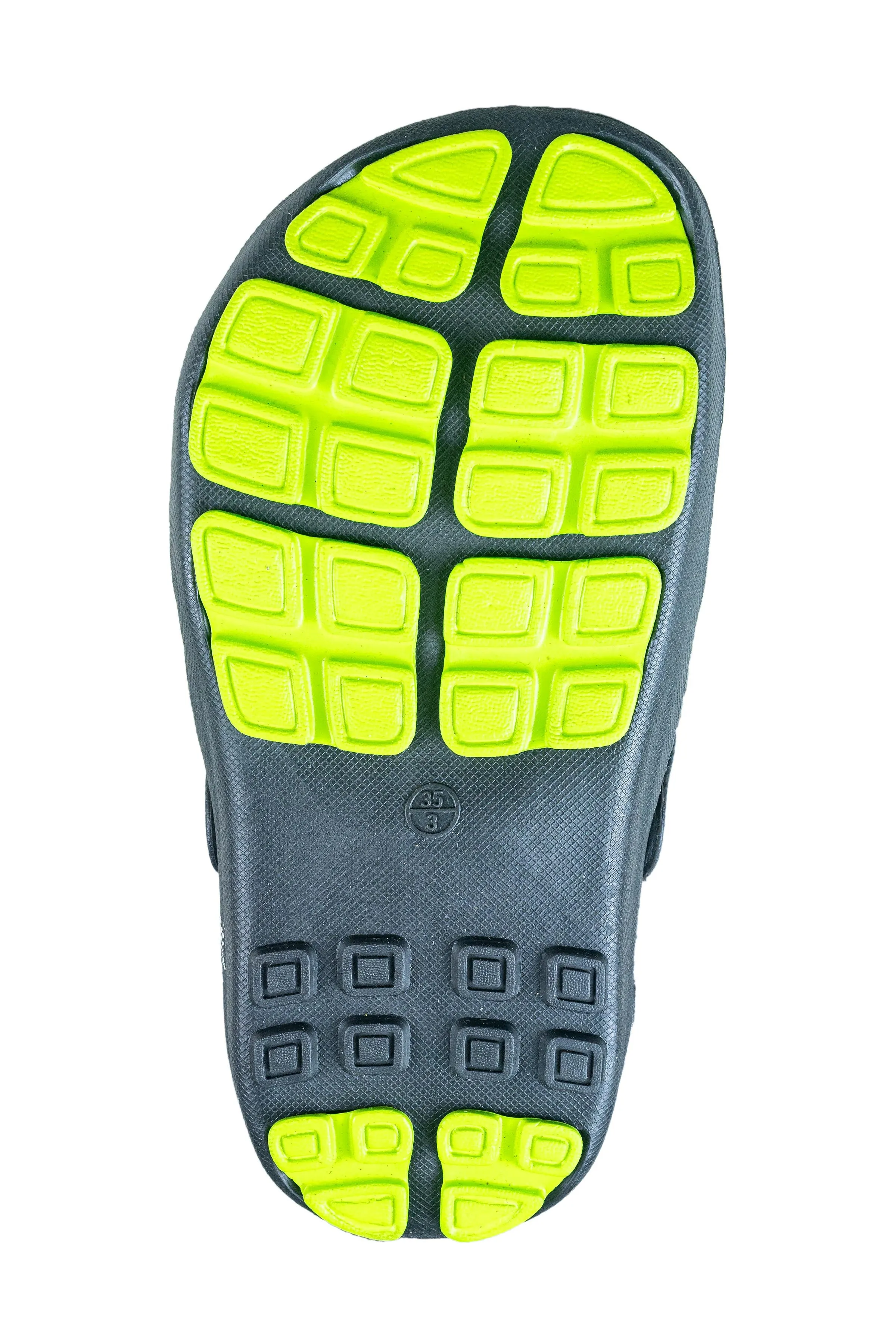 Action Children Grey / P. Green Sandal Eva