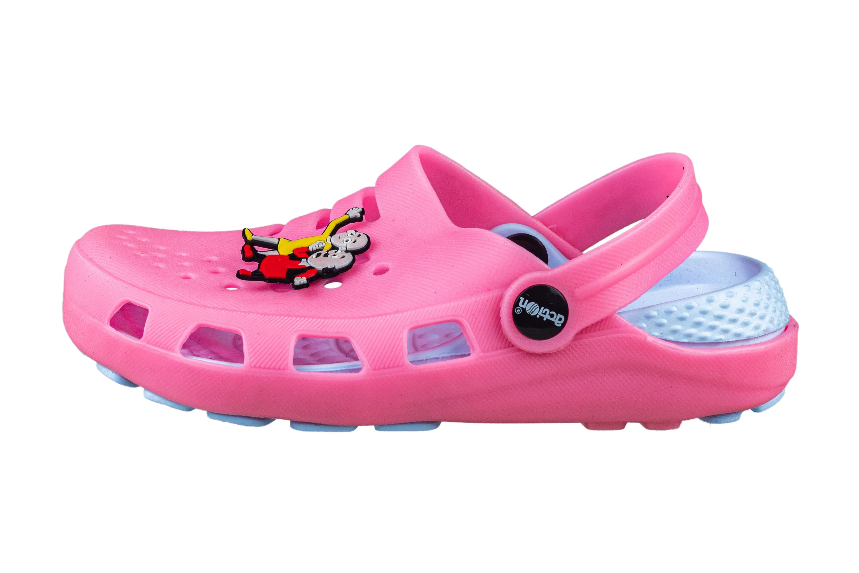 Action Children Pink / Sky Sandal Eva
