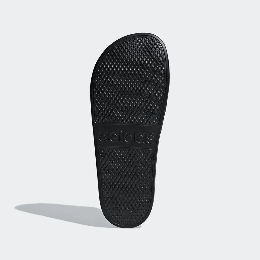 ADIDAS ADILETTE AQUA SLIDES - BLACK/WHITE