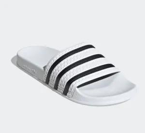 adidas Adilette Slides - White