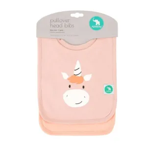 All4Ella Pullover Bibs, Unicorn/Bunny