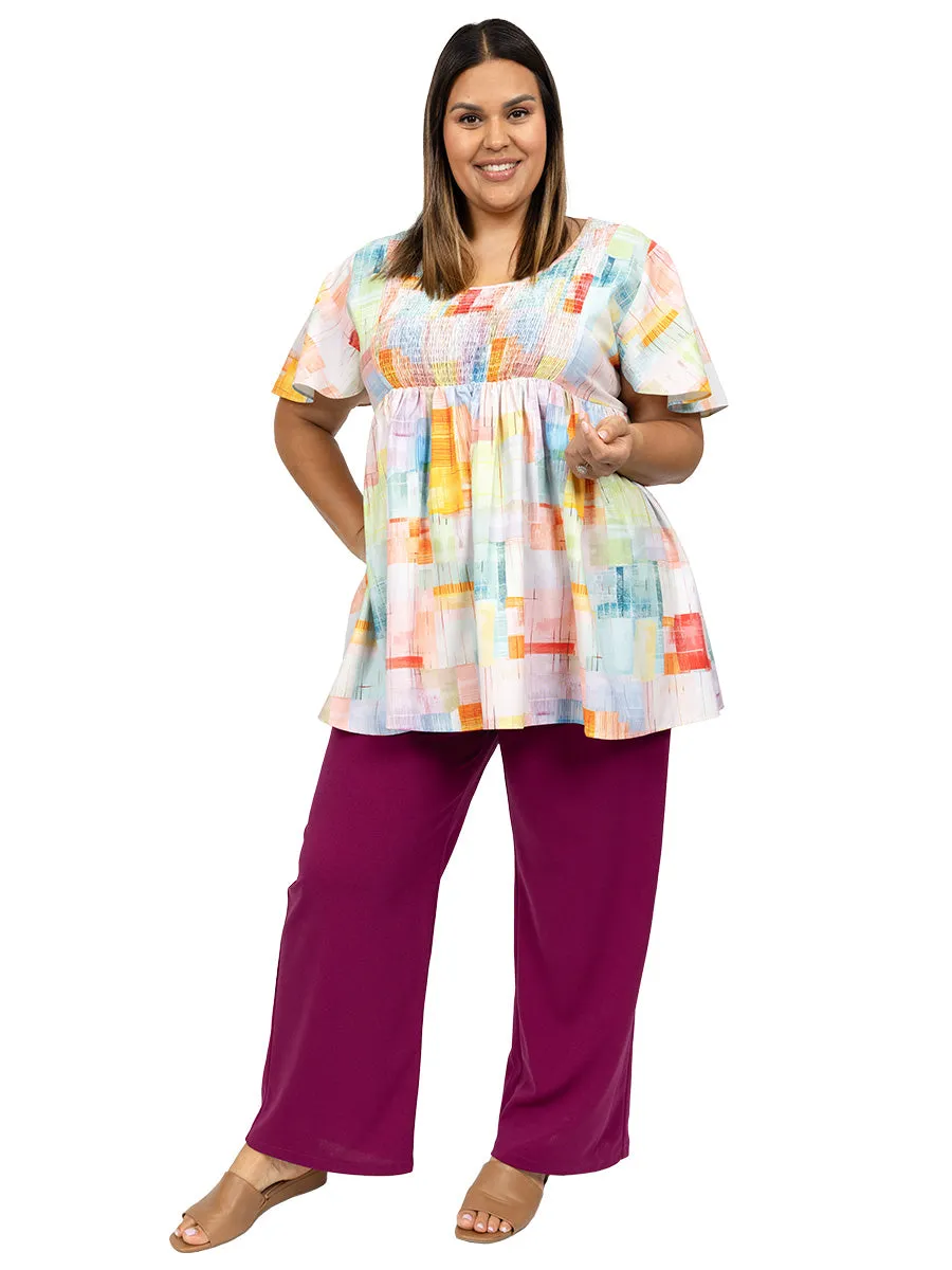 Arabelle Pants - Wine