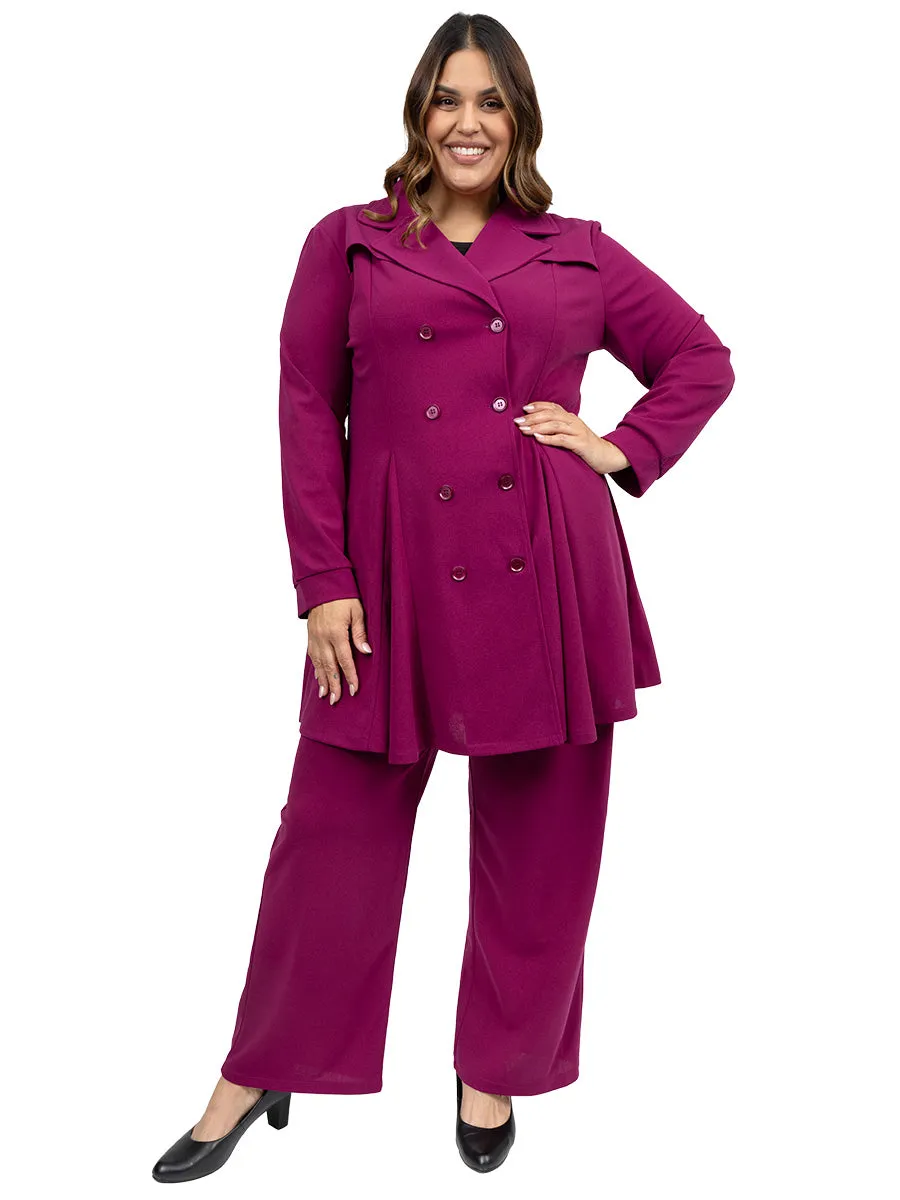 Arabelle Pants - Wine