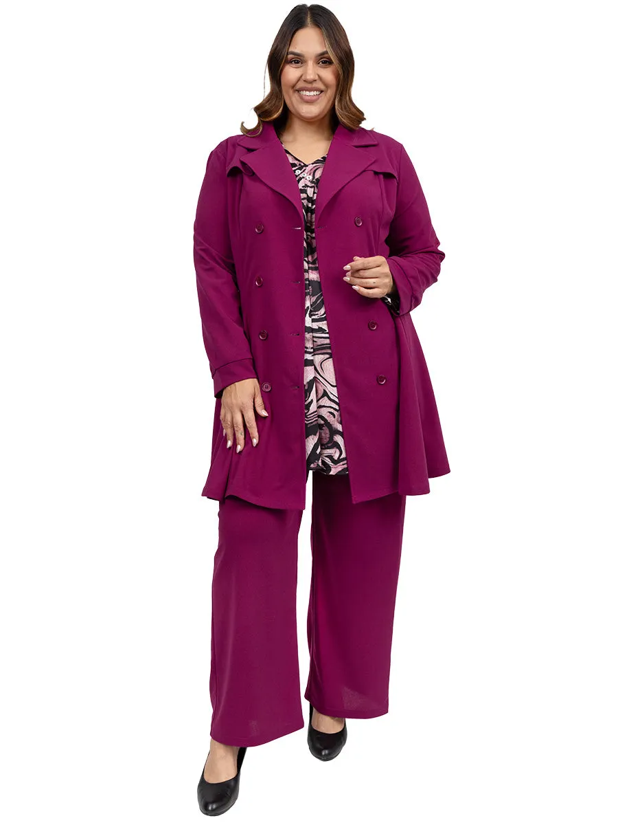Arabelle Pants - Wine