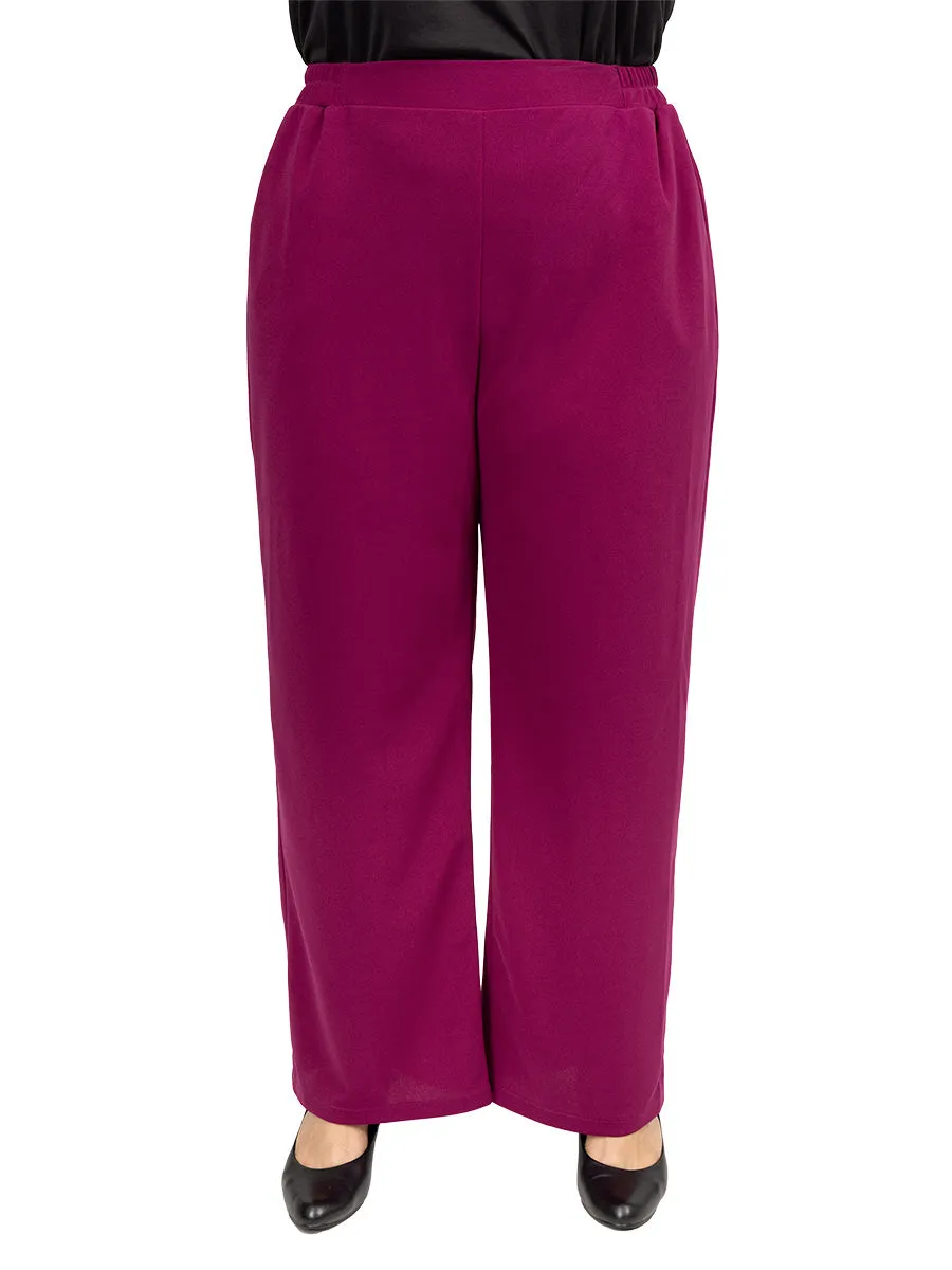 Arabelle Pants - Wine