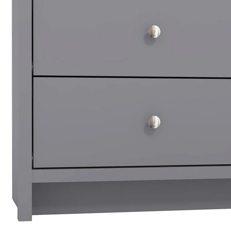 Arianna Large Chest of Drawers Grey 7 Drawers