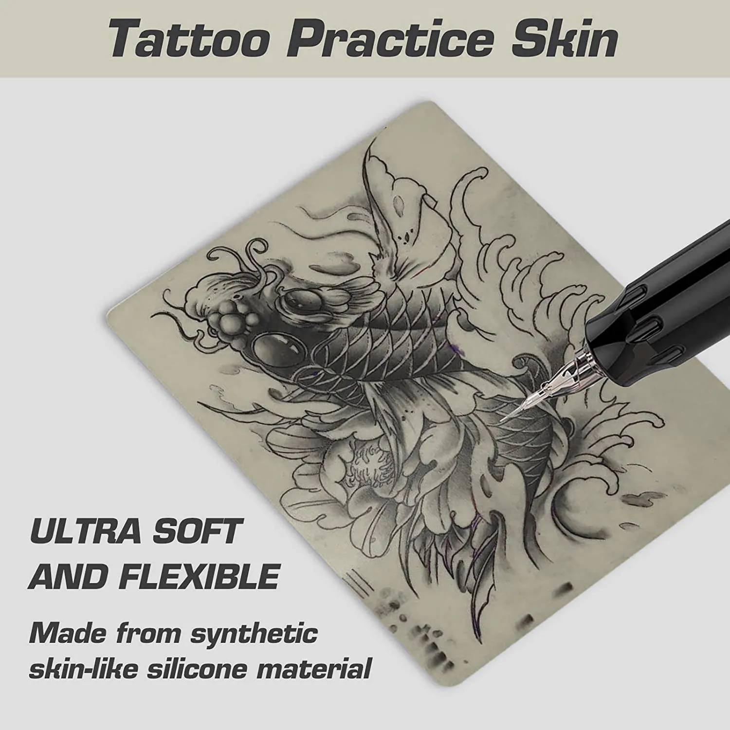 ARTISAN TATTOO PRACTICE SKIN 8″X12″X0.12″ | 3MM THICK