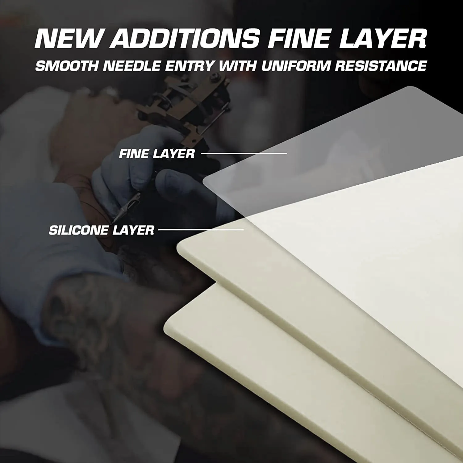 ARTISAN TATTOO PRACTICE SKIN 8″X12″X0.12″ | 3MM THICK