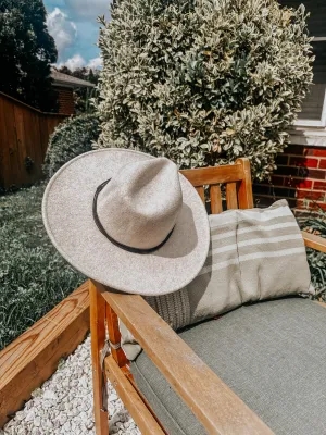 Ash Flat Brim Hat
