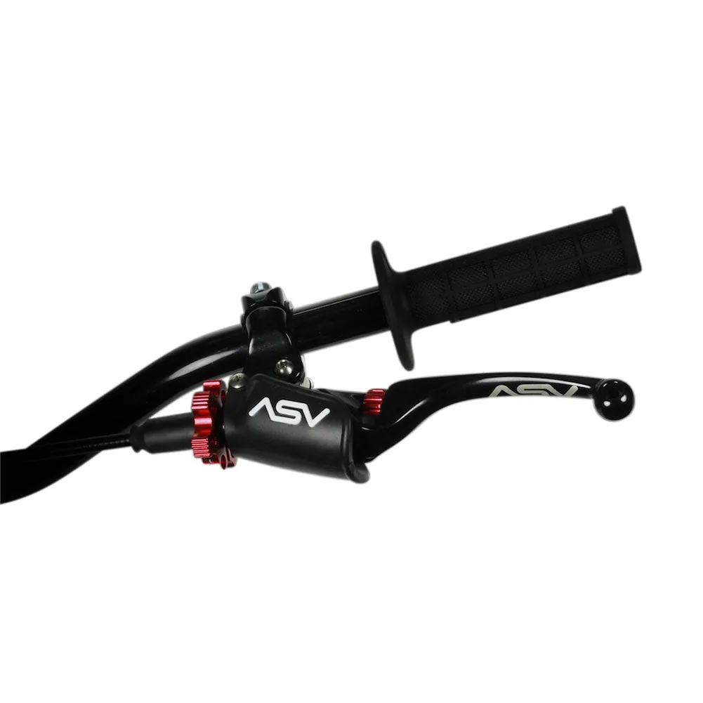 ASV F4 Series Pro Model Clutch Lever With Hot Start Black