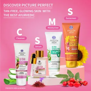 Ayouthveda D-Tan CSMS Skincare Routine
