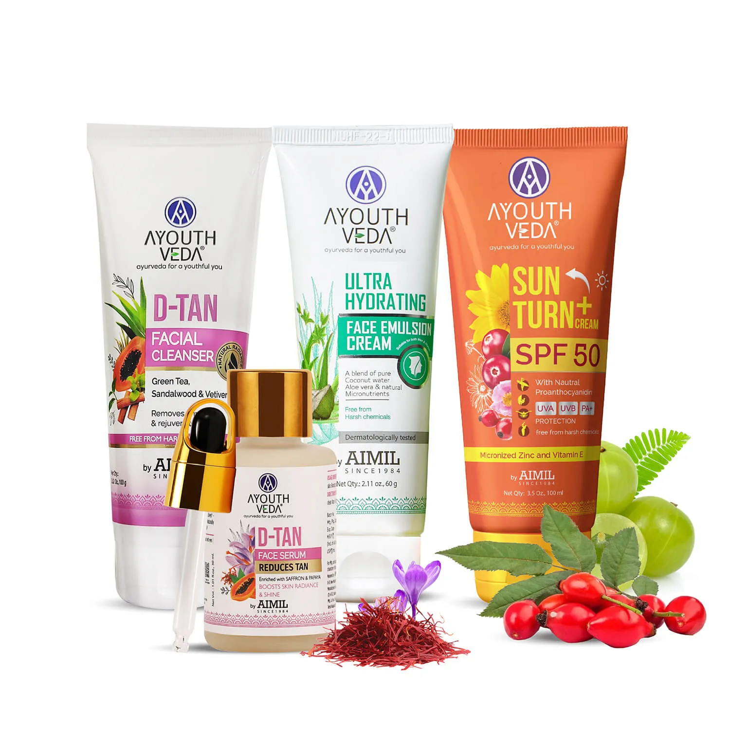 Ayouthveda D-Tan CSMS Skincare Routine