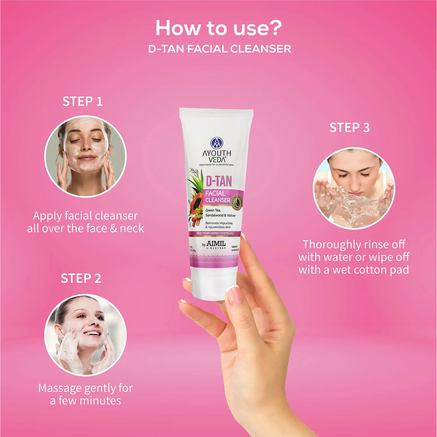 Ayouthveda D-Tan CSMS Skincare Routine