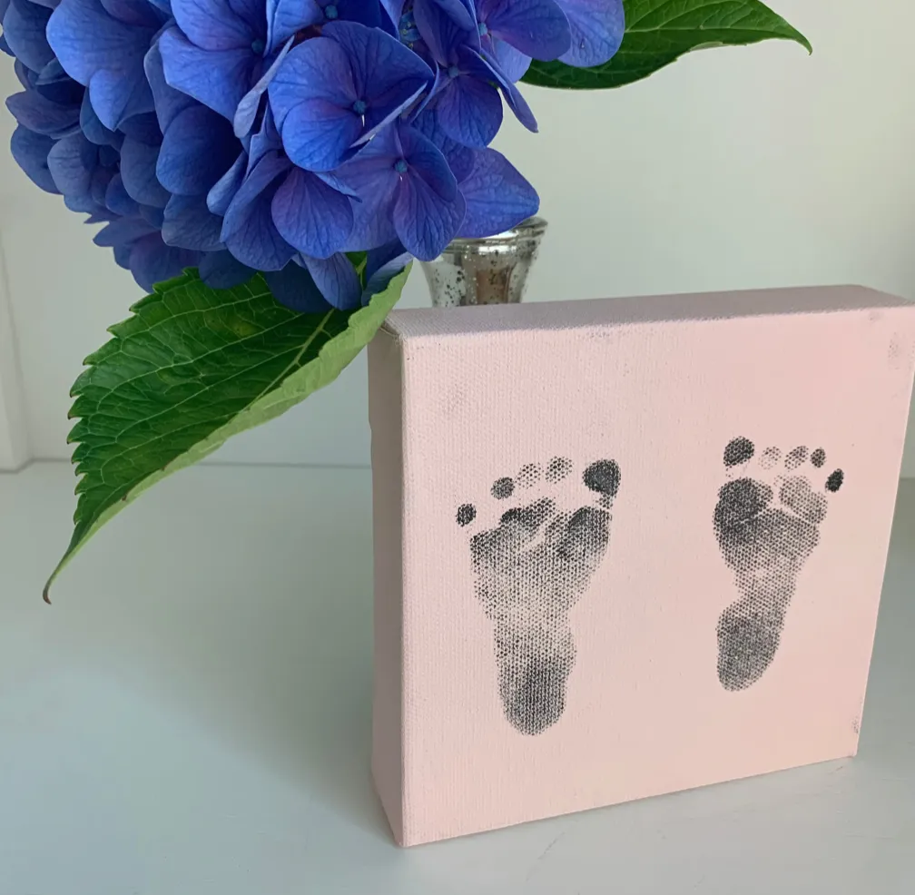 Baby Footprint Stamp Kit