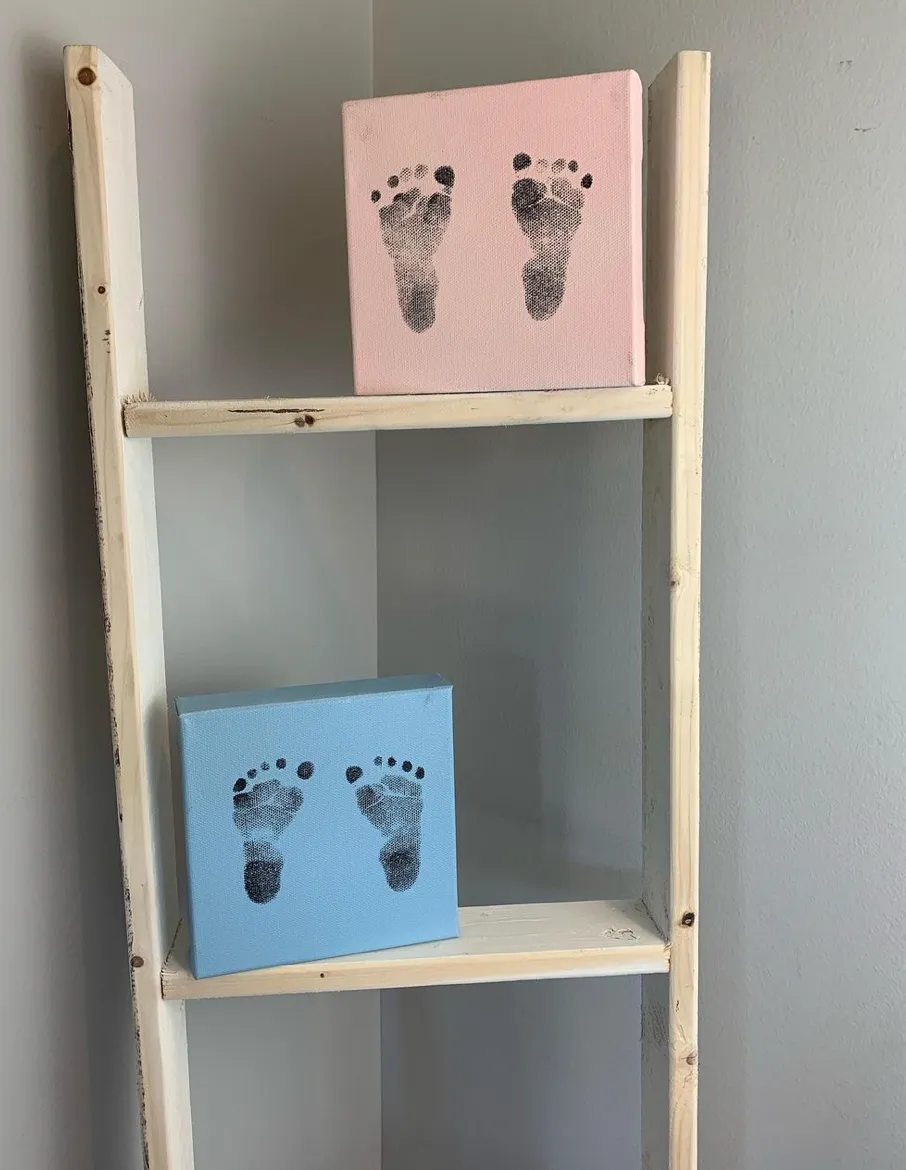Baby Footprint Stamp Kit