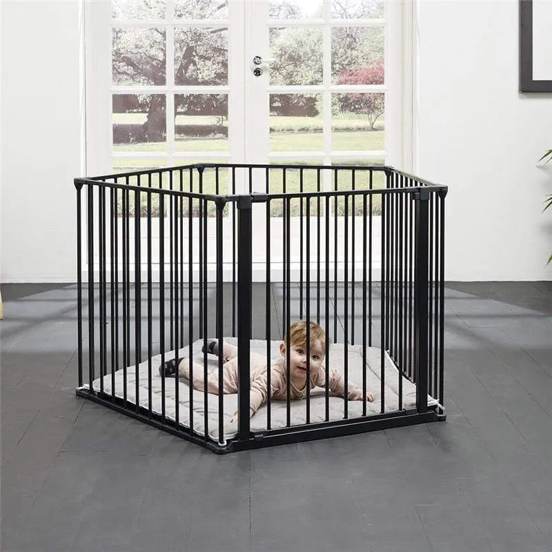 BabyDan BabyDen Playpen Black