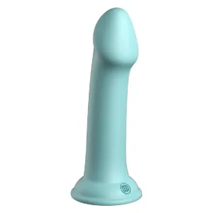 Big Hero 6 Inch Smooth Silicone Suction Dildo - Teal