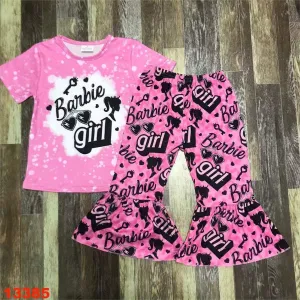 Blonde haired girl Pant Set