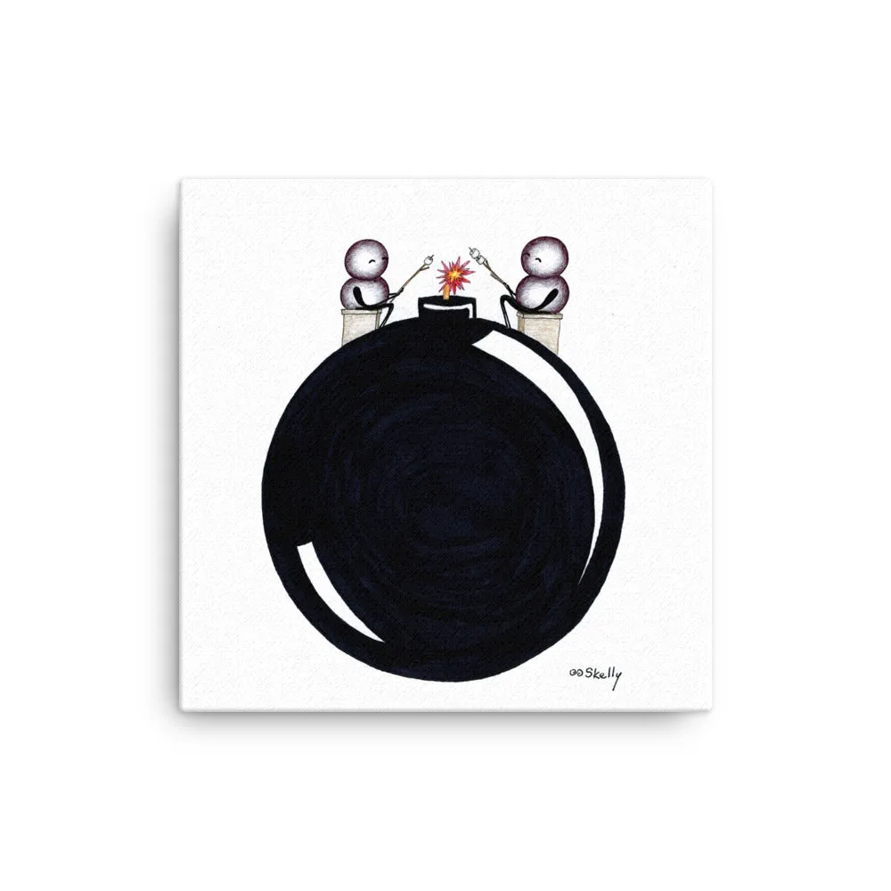 Bomb — Canvas Print
