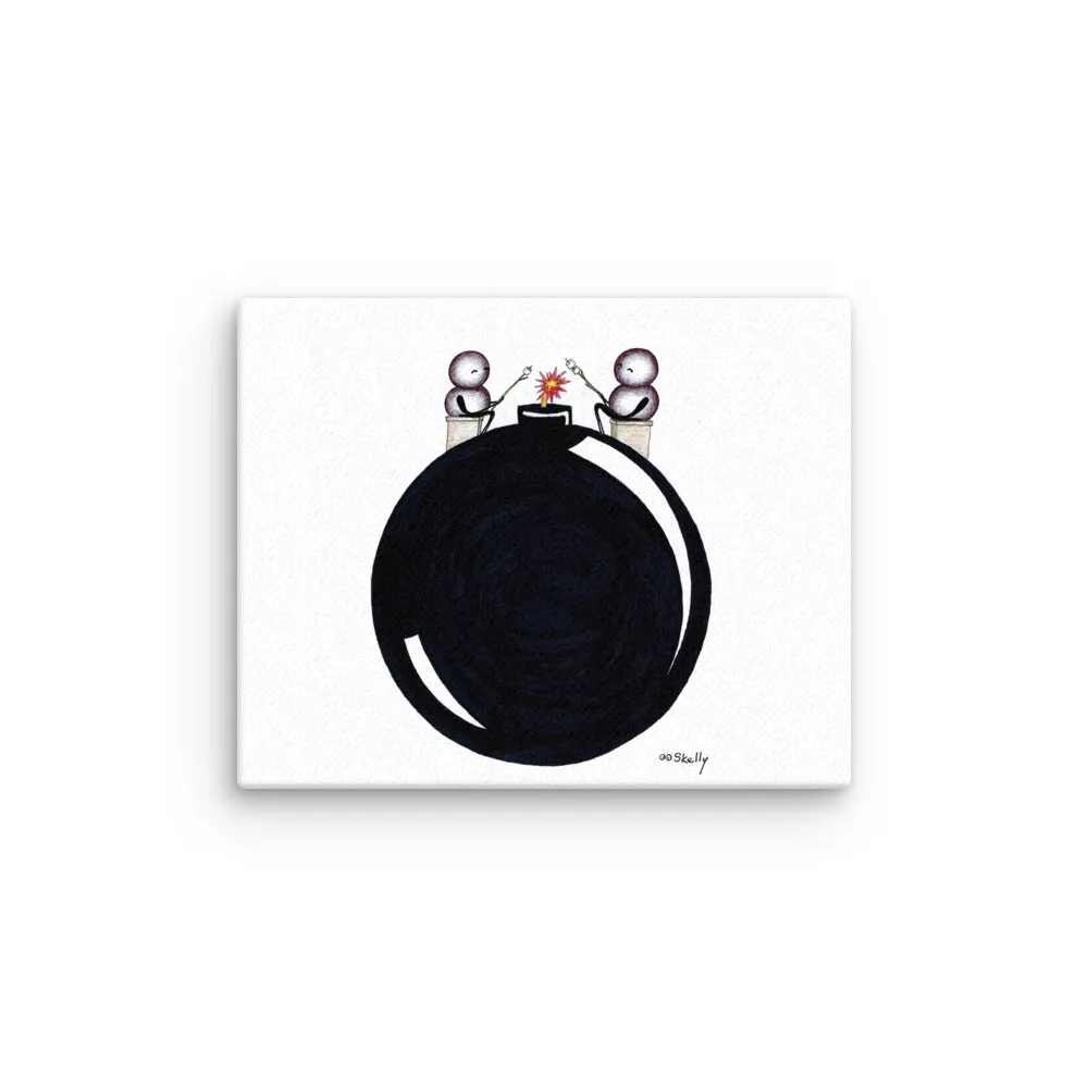 Bomb — Canvas Print