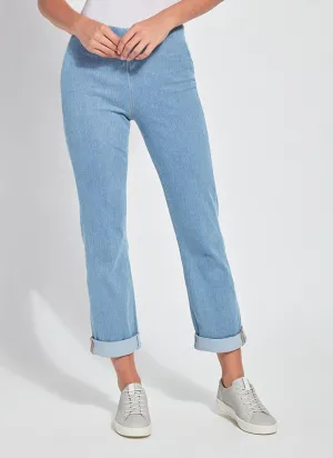 Boyfriend Denim | Bleached Blue