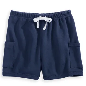 Boy's Pima Play Short -- Navy