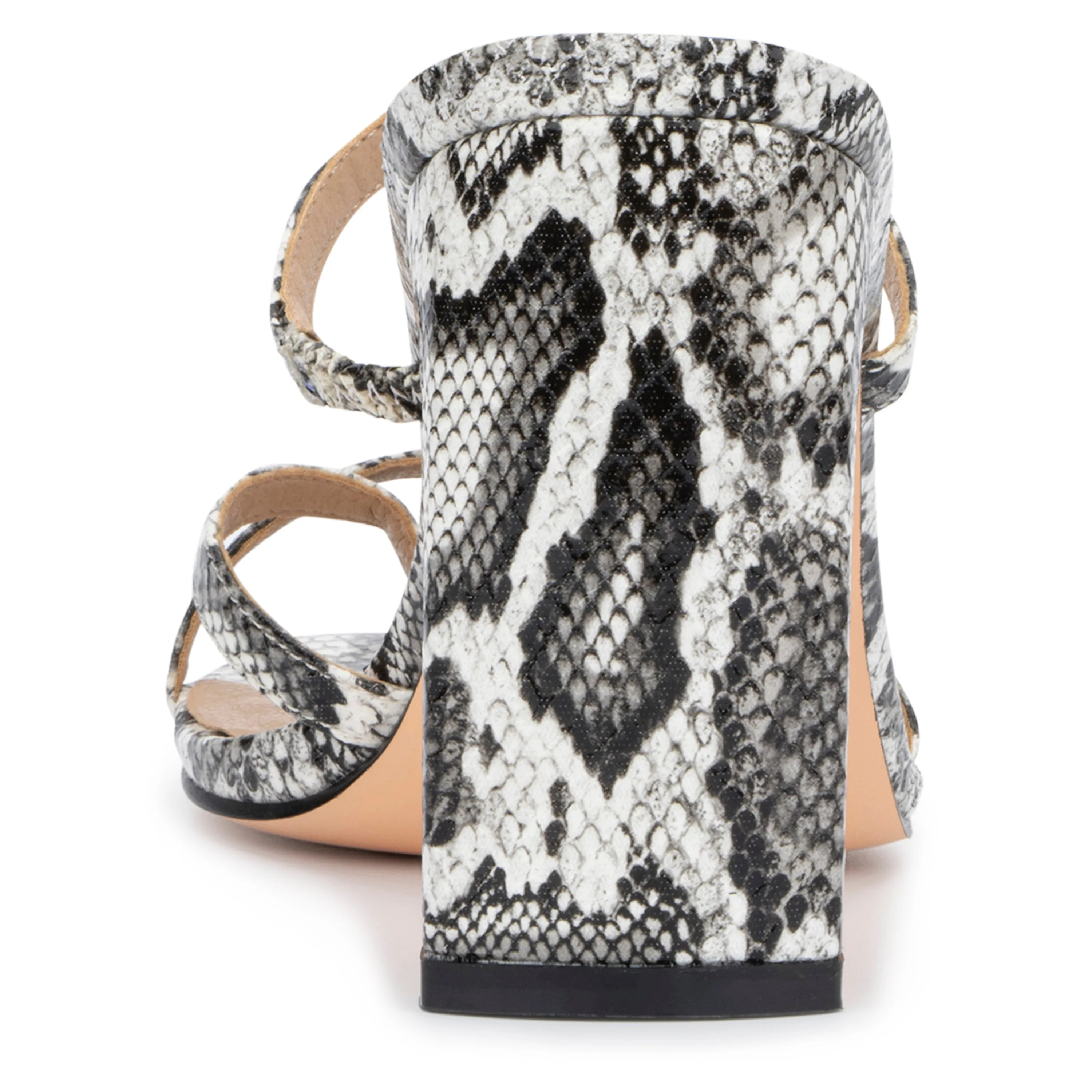 Brendi Snake Print Sandals