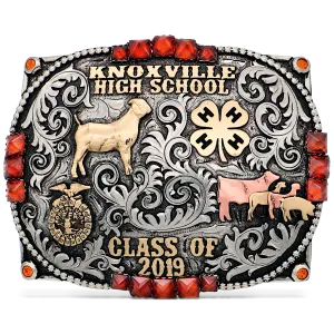 Bright Horizons Custom Buckle