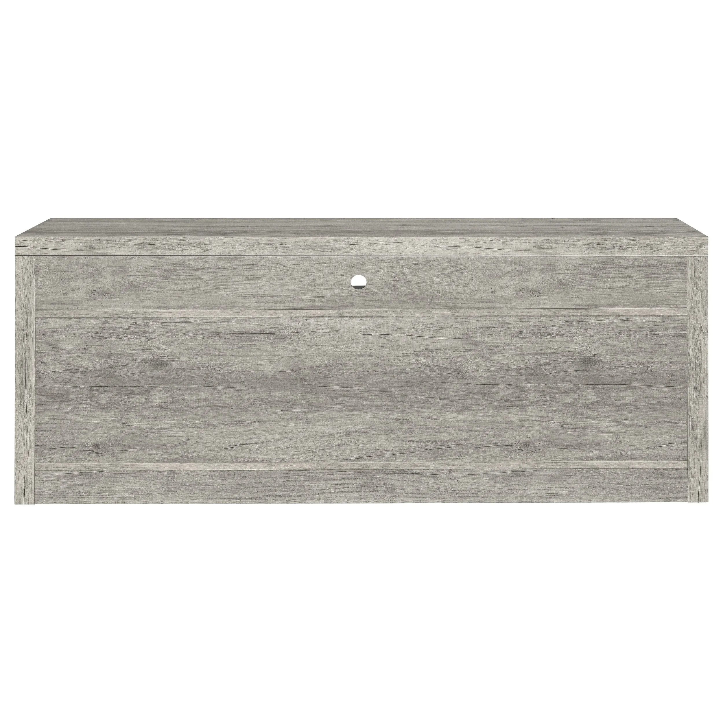 Burke 2-drawer Engineered Wood 59" TV Stand Grey Driftwood