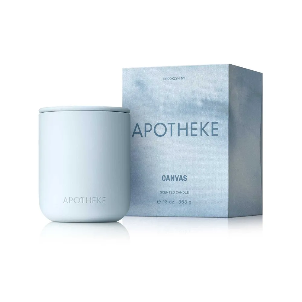 Canvas 2-Wick Ceramic Candle