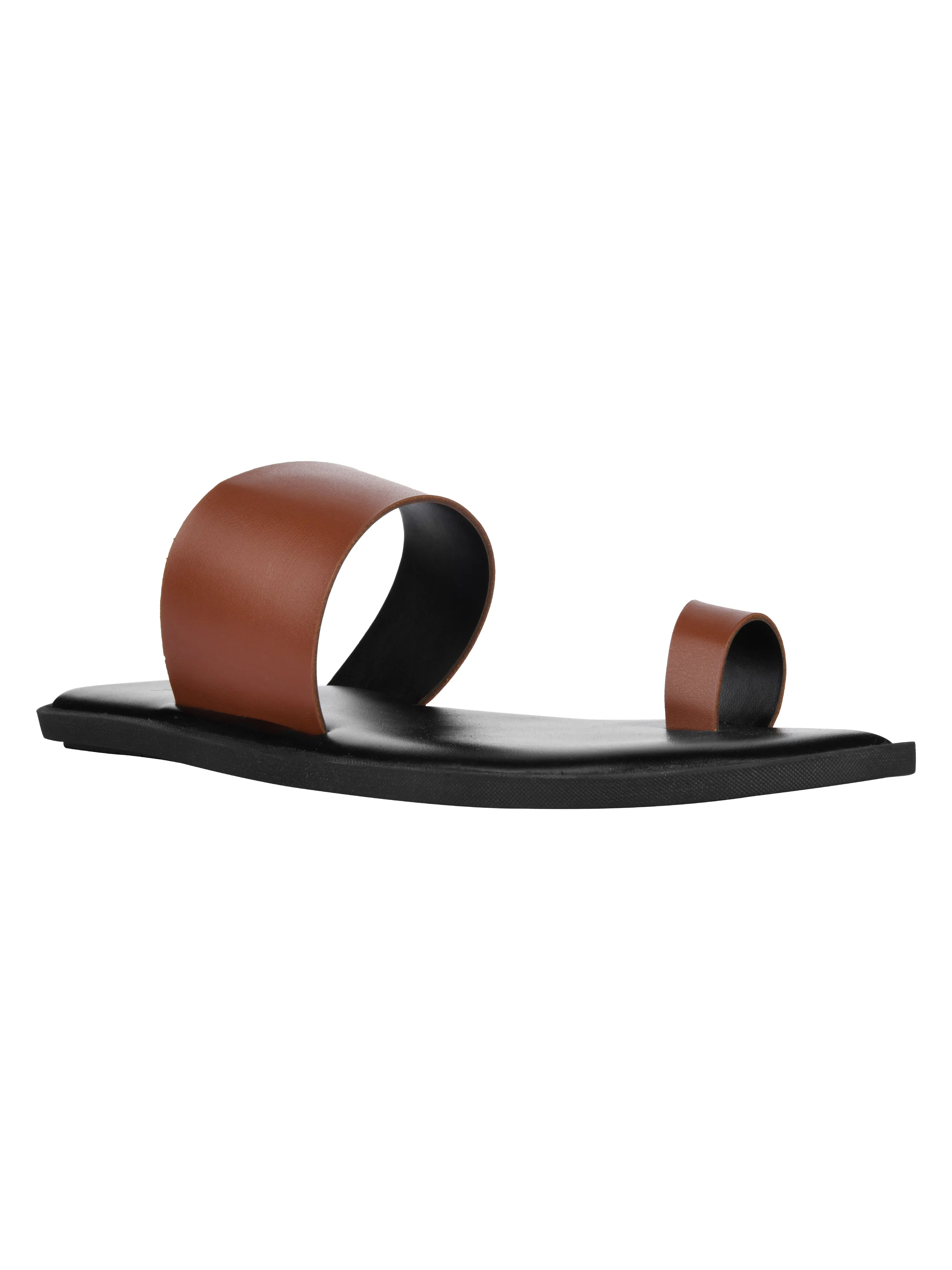 Capri Brown Slippers For Men