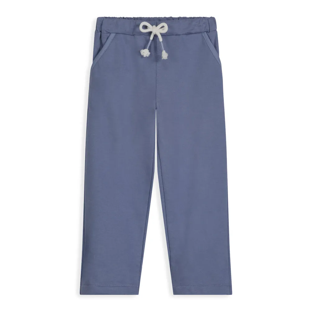 Chase French Terry Pant -- Steel Blue