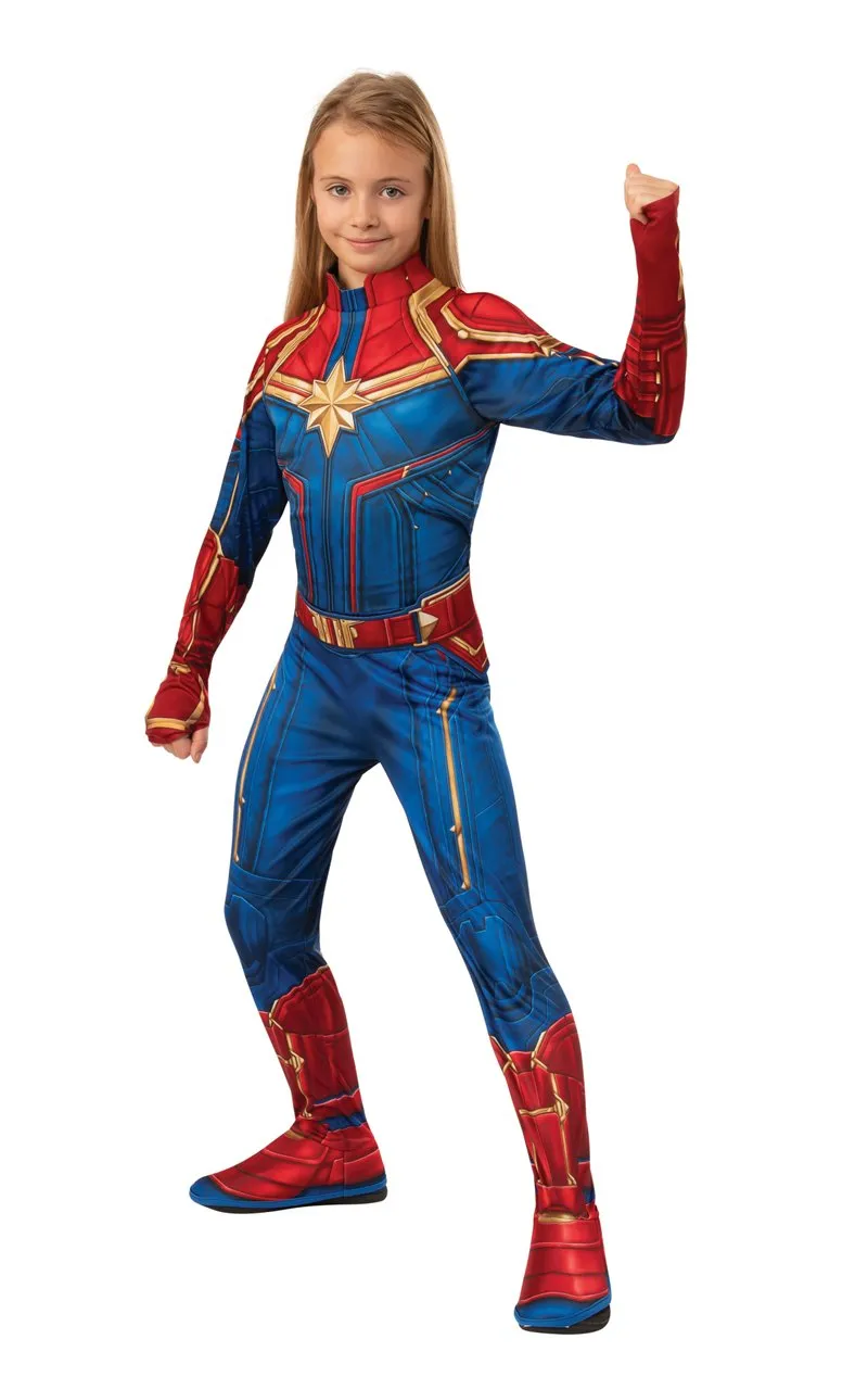 Child Captain Marvel Costume
