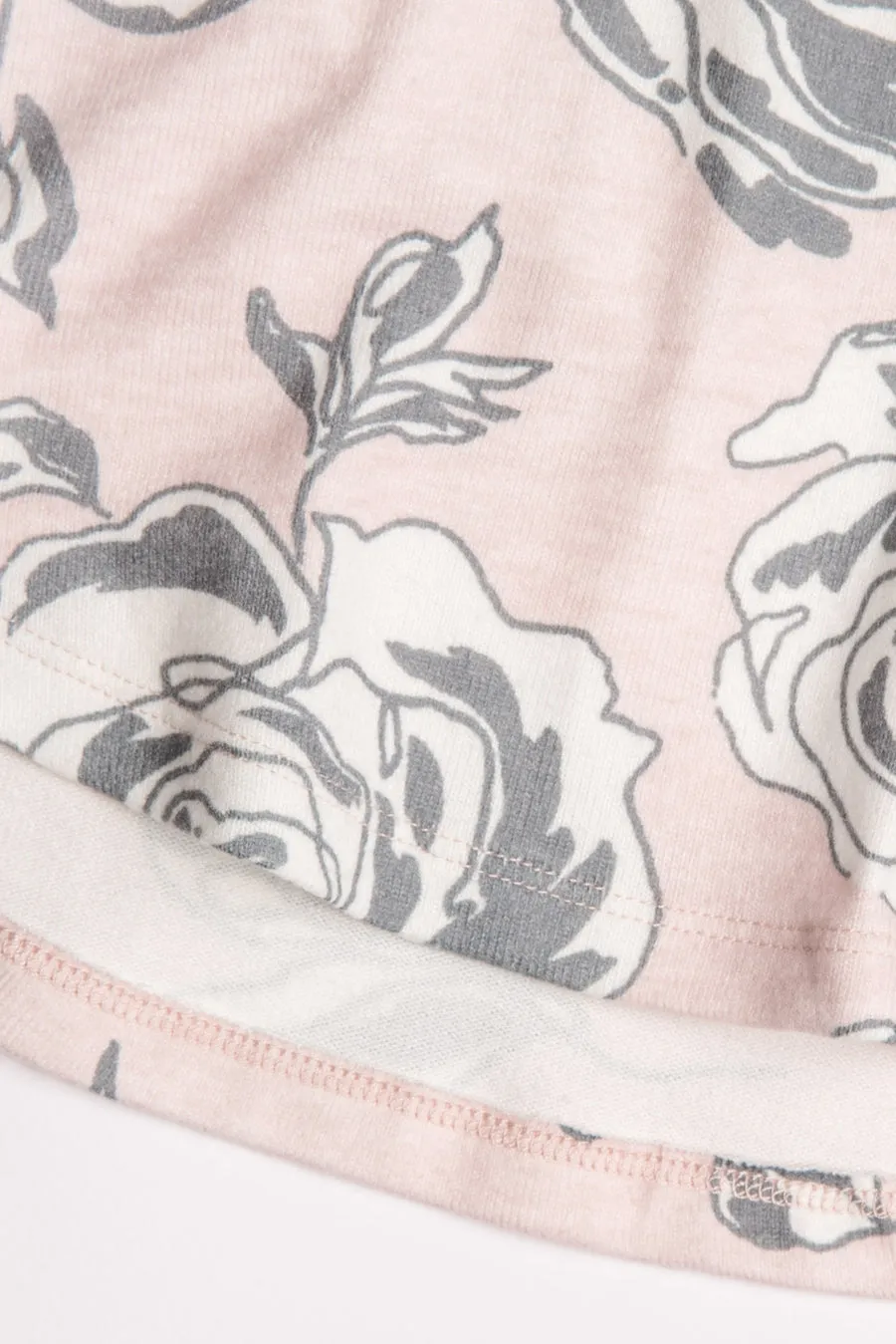 Cinema Floral band Pant/Shorts - Oatmeal (RHCFP-RHCFS)