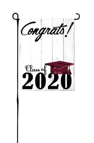 Class of 2020 - Maroon - Garden Flag