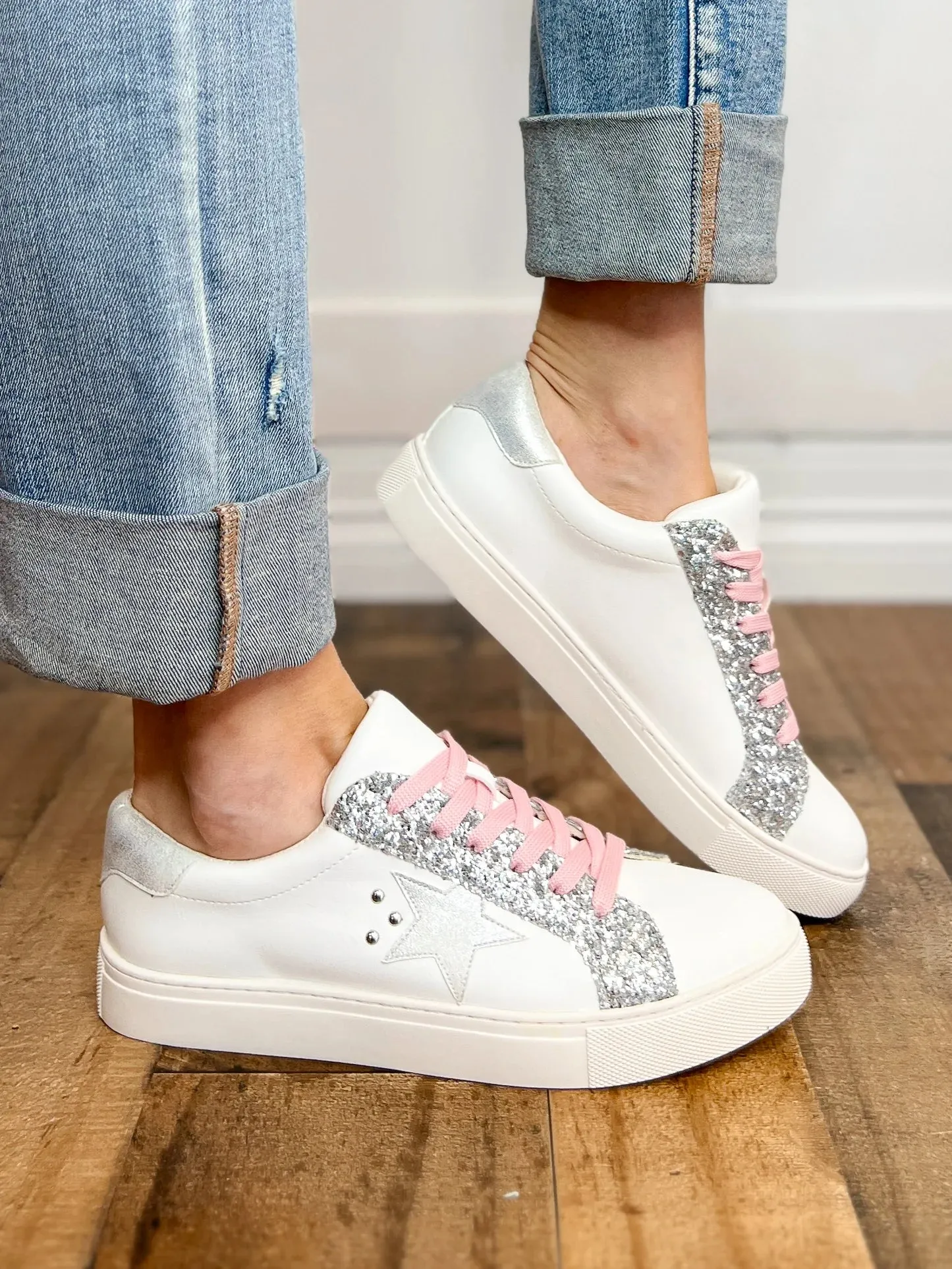 Corkys Silver Supernova Sneaker