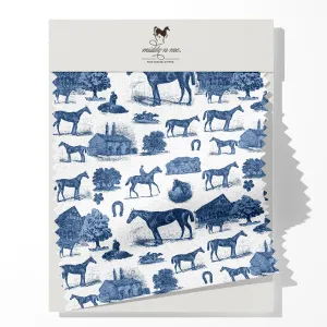 COUNTRY LIVING FABRIC IN NAVY