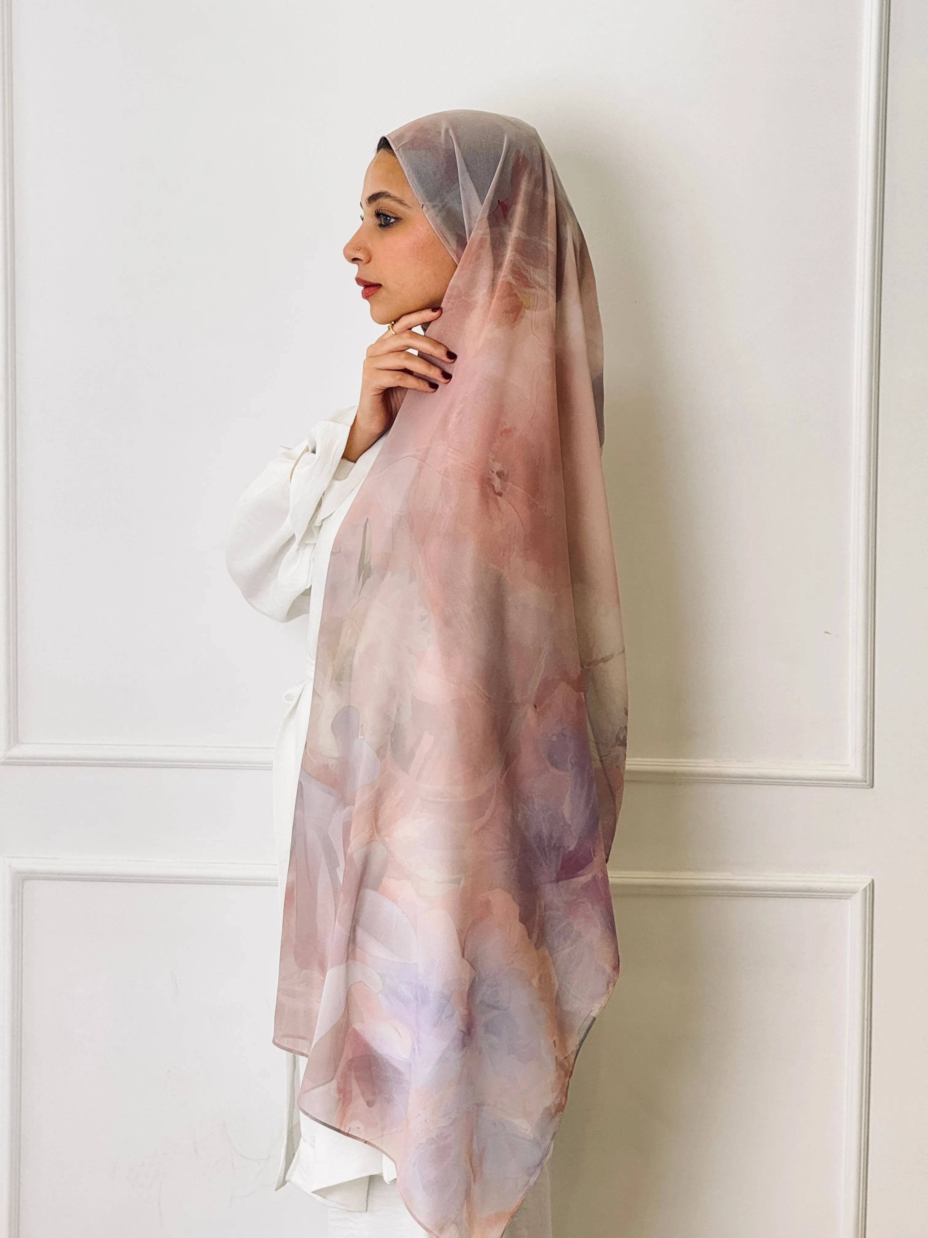 Daisy Marble Scarf